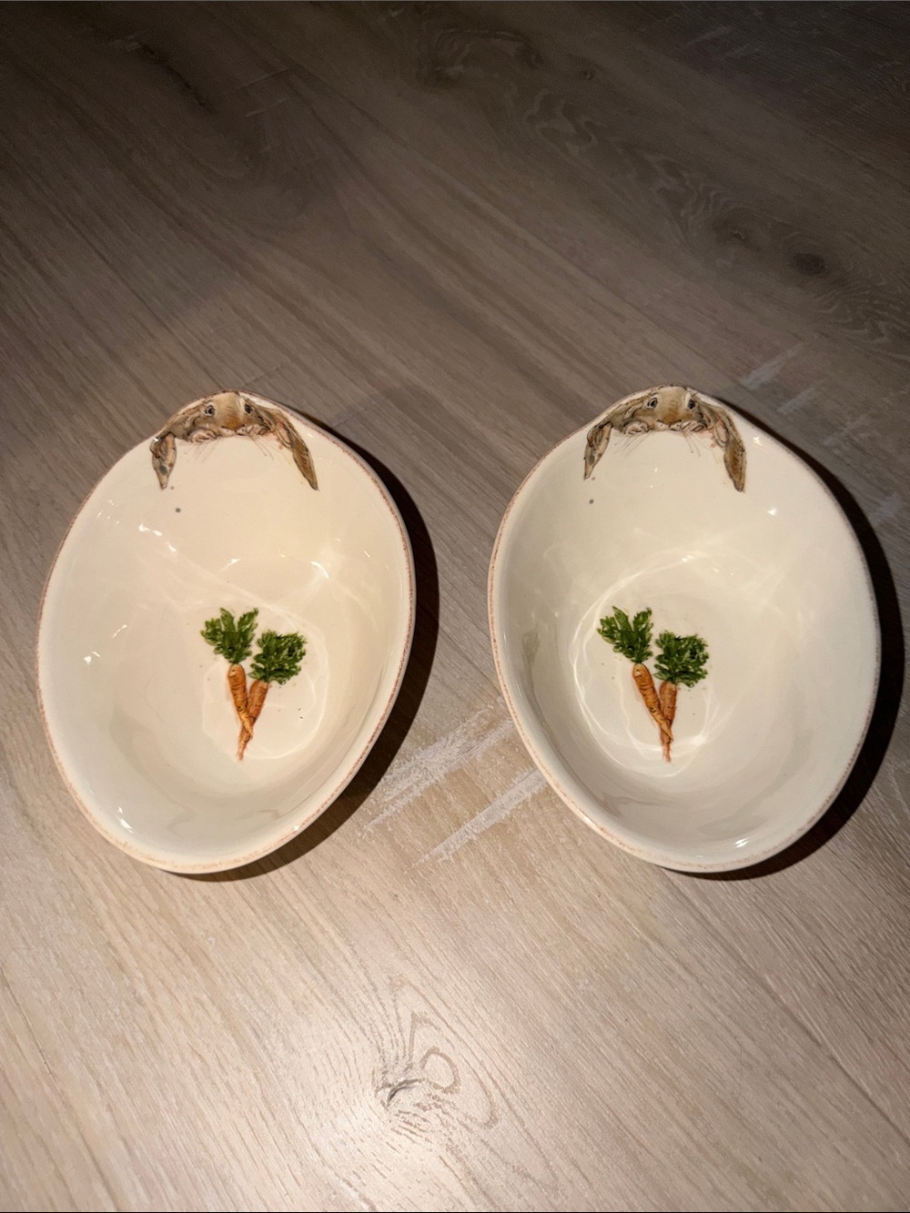 Southern Living Rabbit Bowls